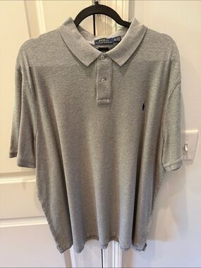 Polo by Ralph Lauren Light Gray Men’s Polo Shirt